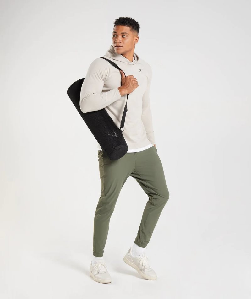 Men's Gymshark Studio Jogger Olive | NZ 6GOVXS